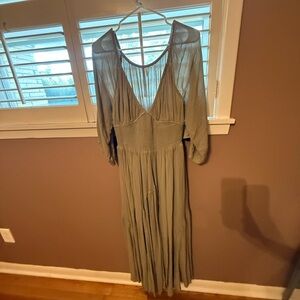 Free People Sage Long Sleeve Dress